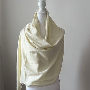 Elegant Cream Scarf